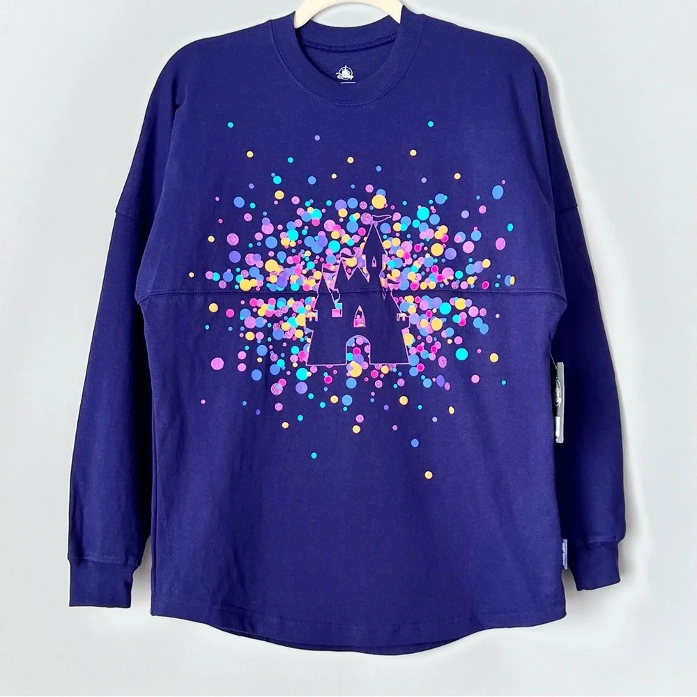 Disney sPARKling Collection Spirit Jersey | Purple | Size XS NWT - Picture 1 of 6